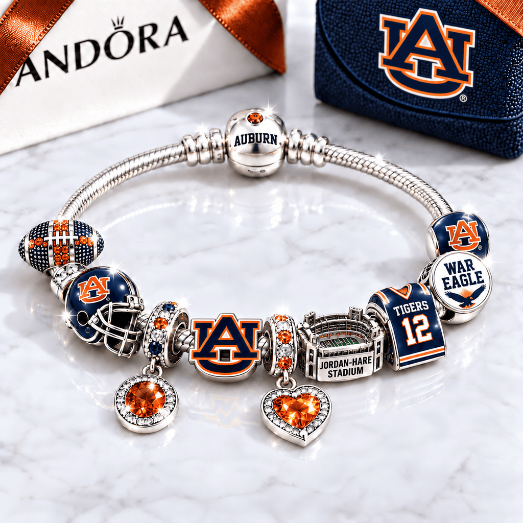 ABTG Silver Charm Bracelet Set BMD